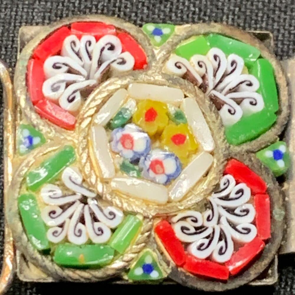 Vintage 1950s Italian Micro Mosaic Bracelet Around the World Shoppers Club